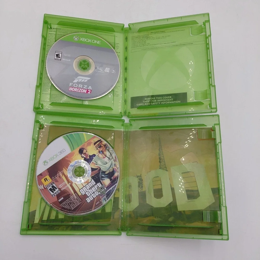 Xbox One 5 Game Lot Red Dead Redemption 2 Forza GTA 5 Rocket League NBA 2K21